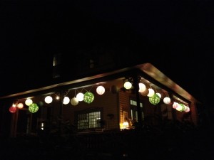 Reunion House At Night