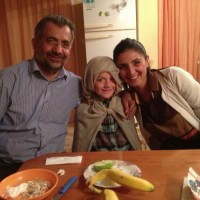 Ali and Nurcan hosted us for dinner in their home after meeting on the western coast of Turkey.