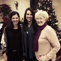 Christmas Eve service with Jaye and Marilyn.