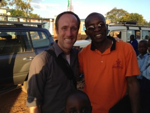 Aloys manages World Relief's water filter project.