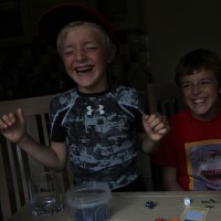 E Laughing