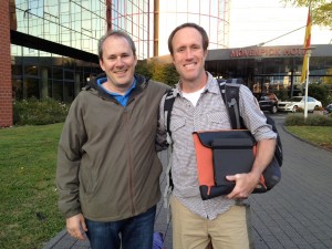 Monteagle friend Stewart in Frankfurt, Germany