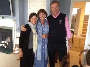 Penelope and Kim in London