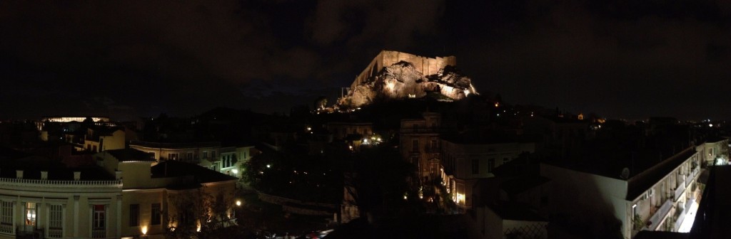 Acropolis From Hotel