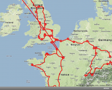 New Trip Map