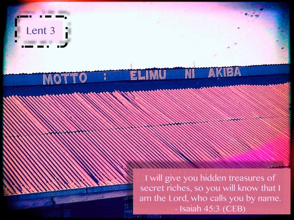 LENT DAY 003.00 BY THE WAKE