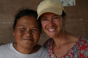 Blooming Night Flower keeps an open door for children in her village and travelers like us.