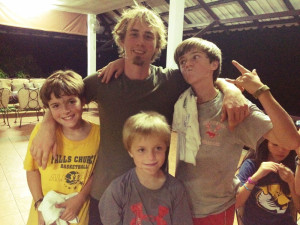 Our boys greatly admire Jonathan for good reason.