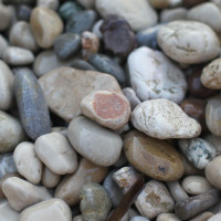 Tumbled stones of Croatia. Wonder.