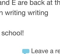 Writing Writing?