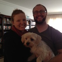 Brooke and Max in Casablanca, Morocco