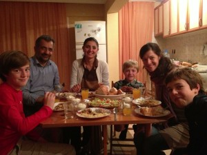 Ali and Nurcan in Davutlar, Turkey