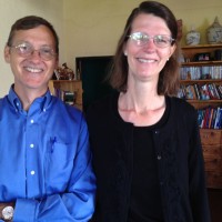 Caleb and Louise in Musanze, Rwanda