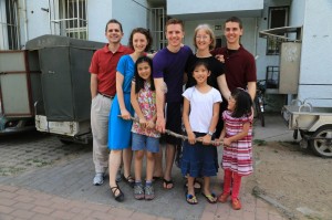 Brian and Wendy near Beijing, China